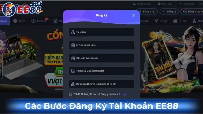 cac-buoc-dang-ky-tai-khoan-ee88